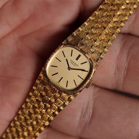 audemars piguet vintage gold watch|second hand Audemars Piguet watches.